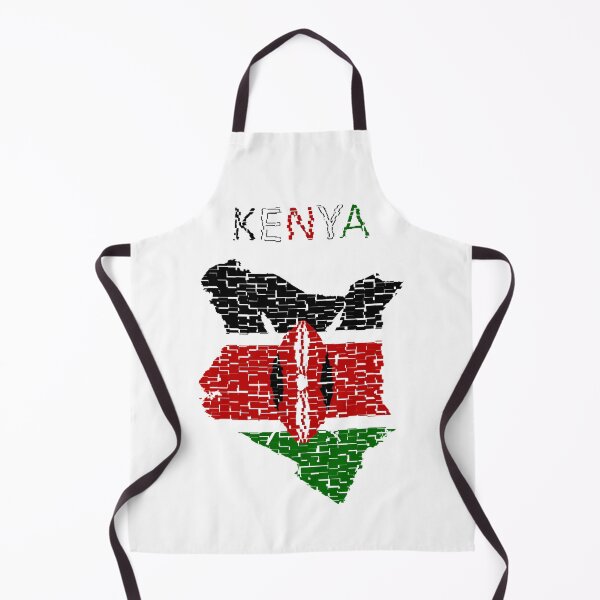 Item preview, Kenya Flag - Art design designed and sold by AndiHK.