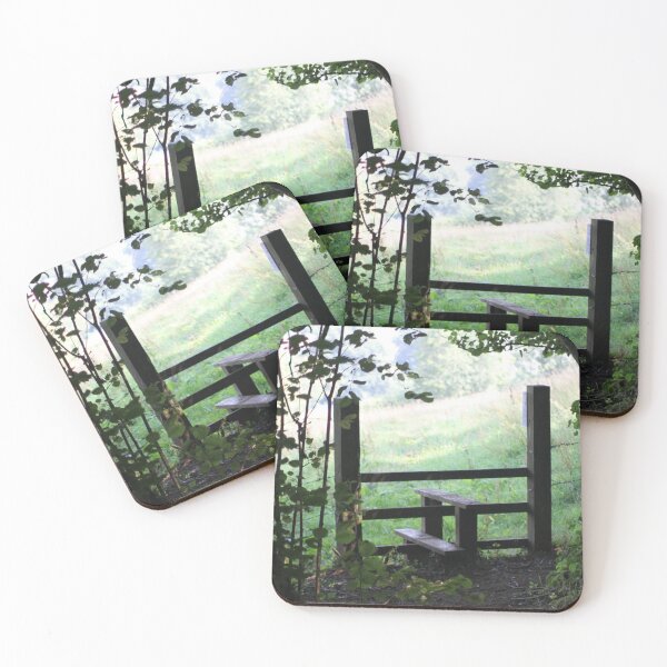 Item preview, Stile on hill - from woodland to field in Devon designed and sold by Emma  Amies.