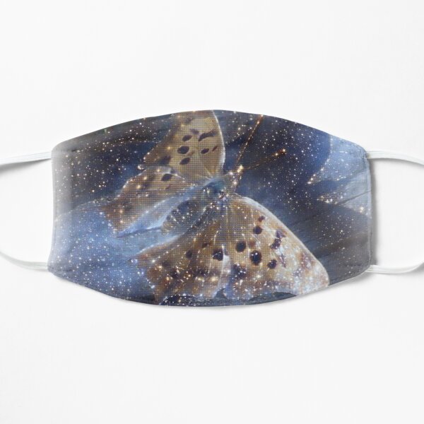 Blue Butterfly Photo Mask