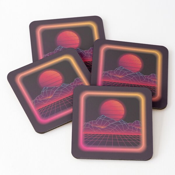 Item preview, Synthwave Sunset designed and sold by Amy Hannaford.