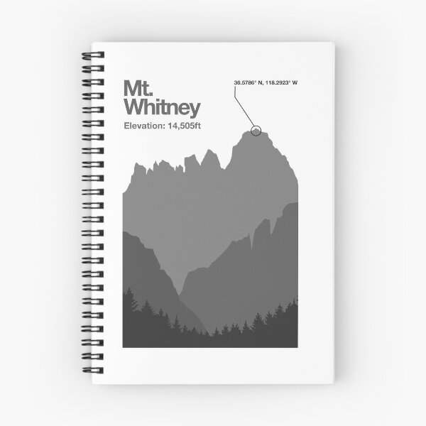 Item preview, Mt. Whitney designed and sold by Sierra-Hiking.