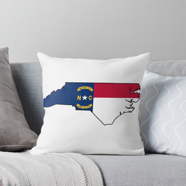 Item preview, North Carolina state with state flag designed and sold by okunicka.