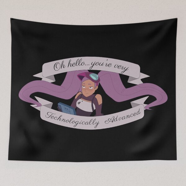 Item preview, Entrapta Admiring Tech - She-ra designed and sold by QuinnRamsay.