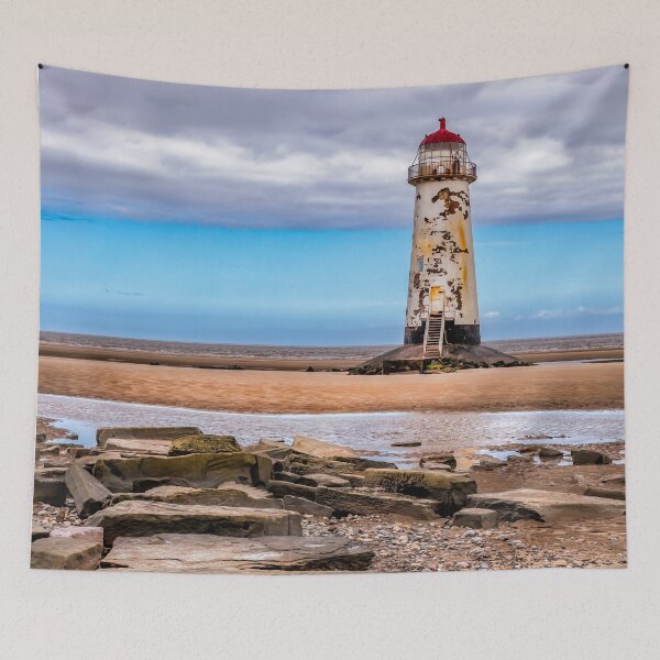 Item preview, Talacre Lighthouse Wales designed and sold by AJEvans.