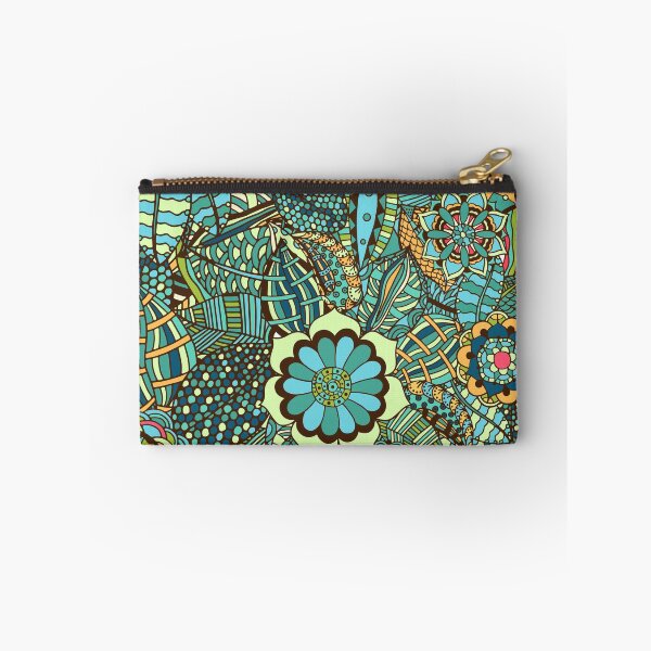 Item preview, Floral Summer Abstract Pattern - Colourful nature plants - Illustration  designed and sold by KauzSL.
