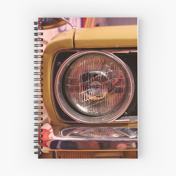 Item preview, Stylish headlight of yellow vintage sports car designed and sold by santoshputhran.