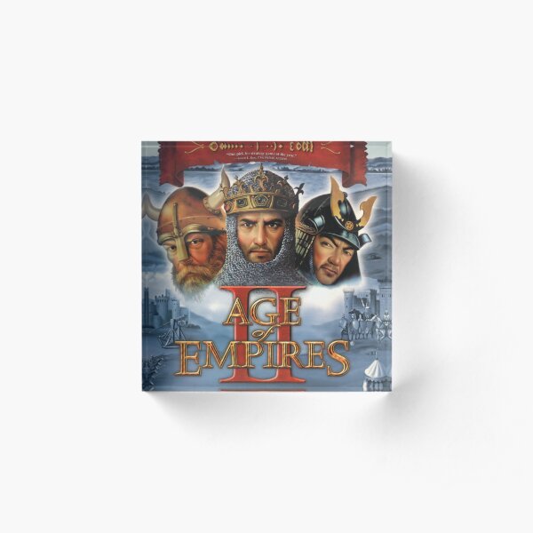 Arte de caja de Age of Empires II Bloque acrílico