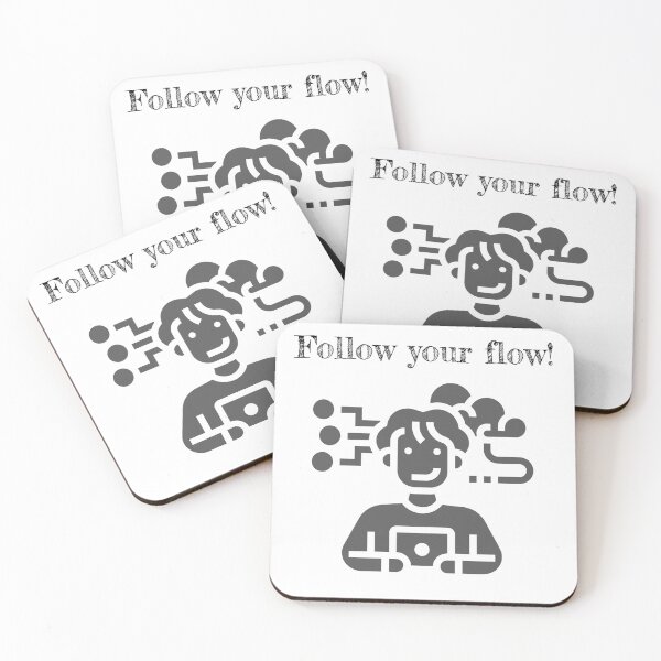 Item preview, Follow Your Flow Inspirational Design designed and sold by lothieven.