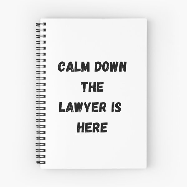 Item preview, Calm Down The Lawyer is Here designed and sold by Yasdey Rojas.