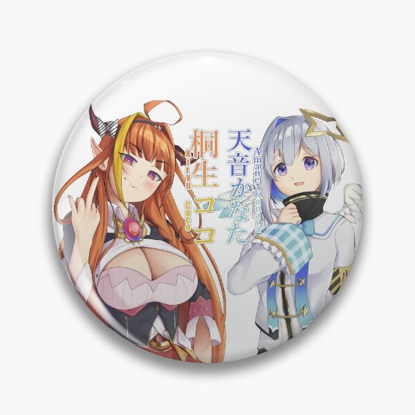 Item preview, Kiryu Coco y Amane Kanata (con nombres) designed and sold by Tsutaro.