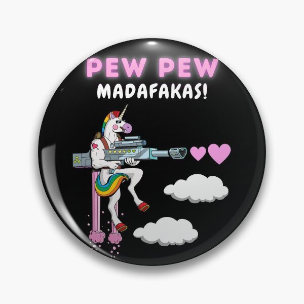 Item preview, Pew Pew Madafakas Cool Unicorn designed and sold by Frosty1489.