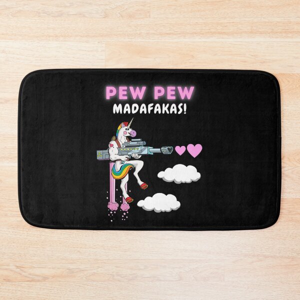 Item preview, Pew Pew Madafakas Cool Unicorn designed and sold by Frosty1489.