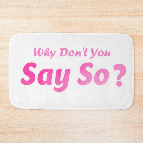 Item preview, Doja Cat Why Dont You Say So Lyrics designed and sold by Merch_Tingz.