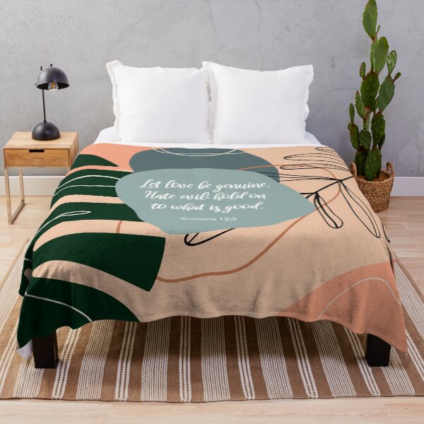Item preview, Let love be genuine. Romans 12:9, Bible Verse designed and sold by StudioCitrine.