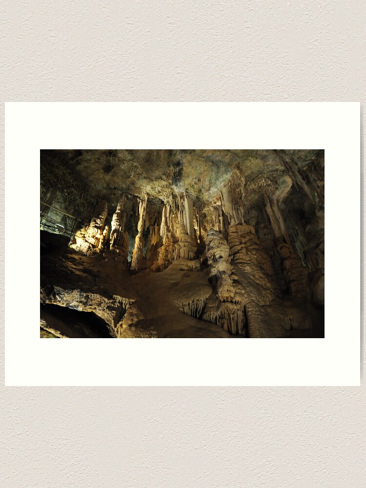 Alternate view of Inside the caves Art Print