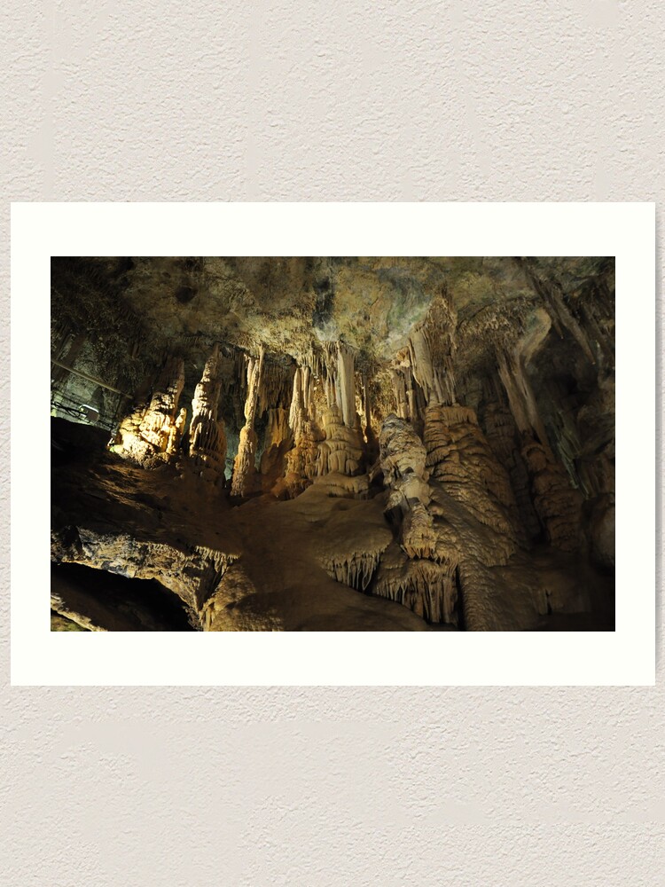 Alternate view of Inside the caves Art Print