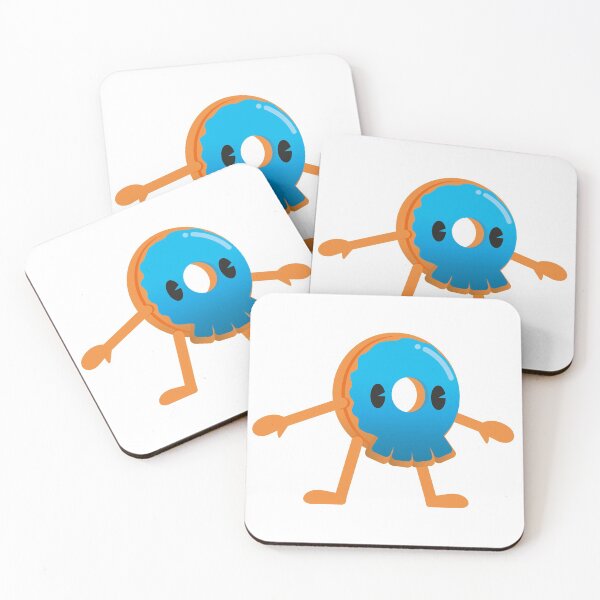 Item preview, Skull Doughnut True Blue designed and sold by TokkiJess.