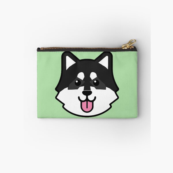 Item preview, Cute Alaskan Malamute Black and White designed and sold by VanyaKar.