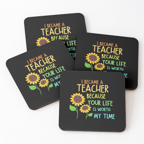 Item preview, i became a teacher because your life is worth my time designed and sold by bas19101.