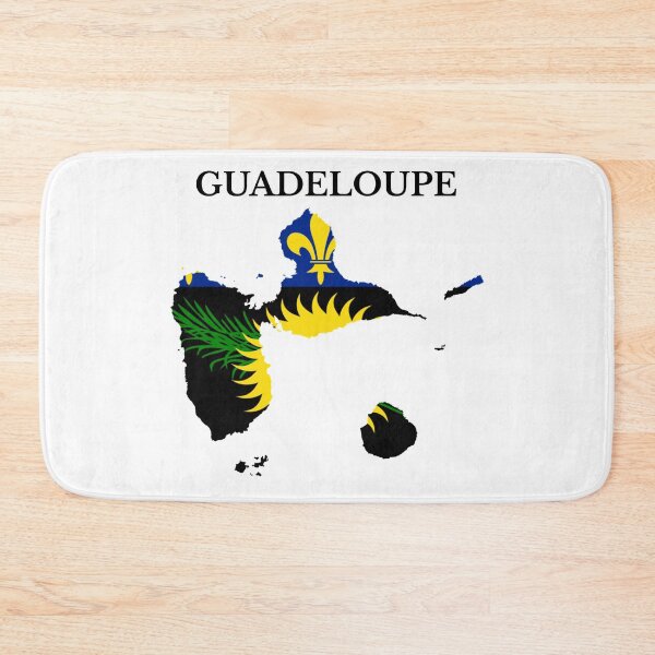 Item preview, Guadeloupe Map Flag, France, French Region designed and sold by marosharaf.