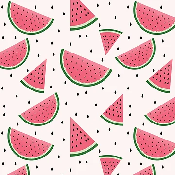 Artwork thumbnail, Watermelon pattern by UniqueMw