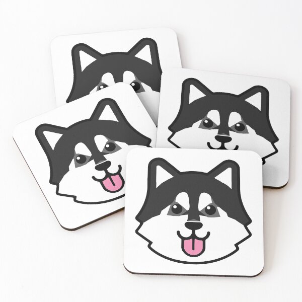 Item preview, Cute Alaskan Malamute Seal and White designed and sold by VanyaKar.