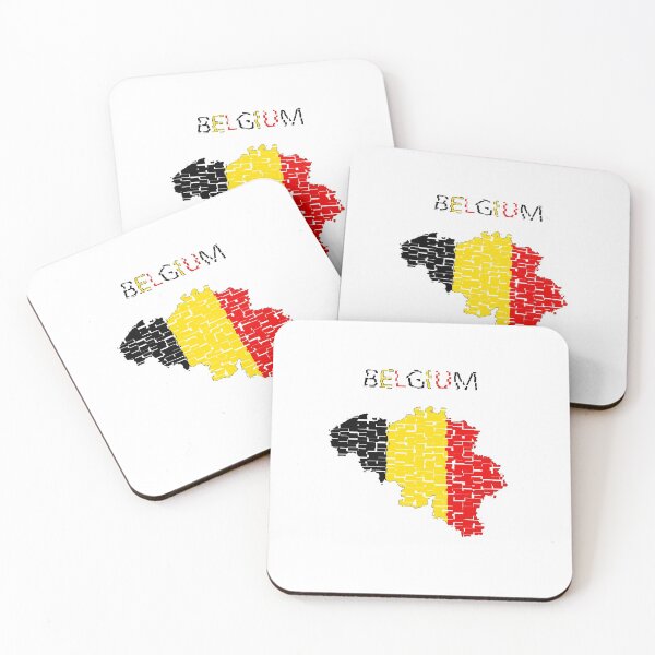 Item preview, Belgium Flag - Art design designed and sold by AndiHK.