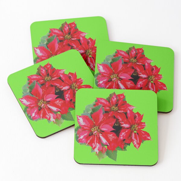 Item preview, Poinsettia Christmas Star designed and sold by HappinessWorld.