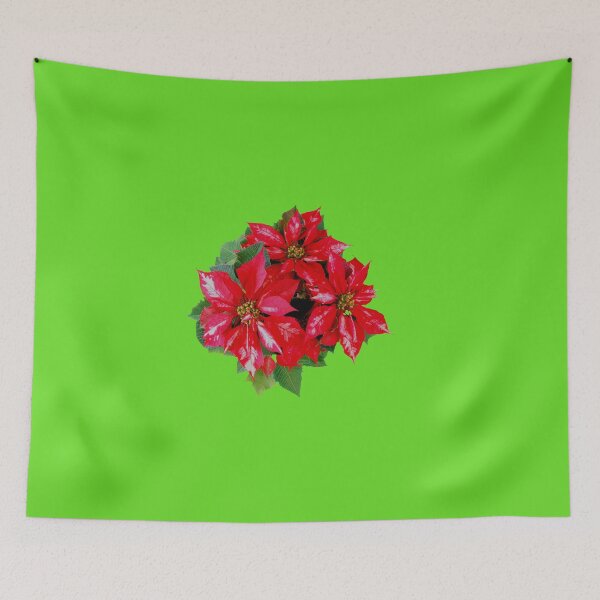 Item preview, Poinsettia Christmas Star designed and sold by HappinessWorld.