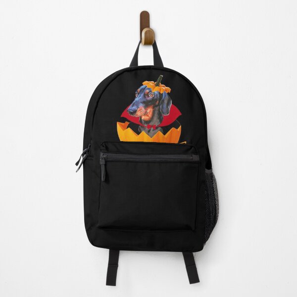 Item preview, Halloween cute sausage dog pumpkin vampire designed and sold by PG Illustration.