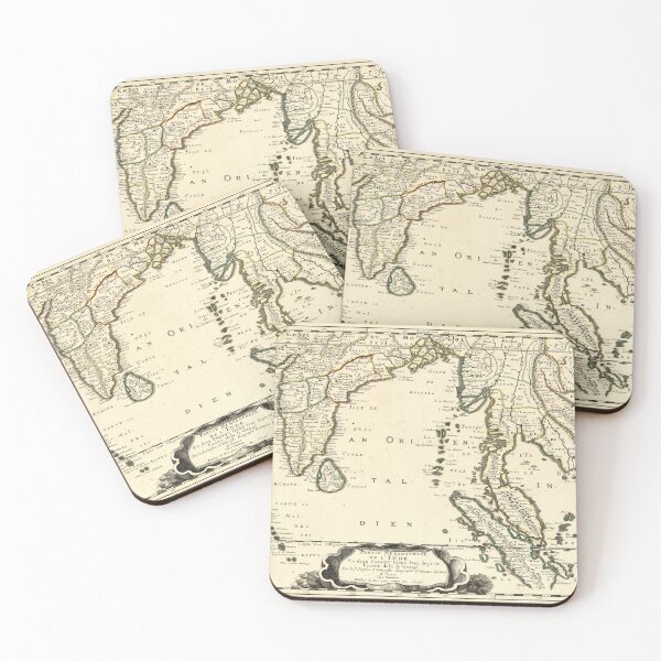 Item preview, Map of Southeast Asia (1654) designed and sold by allhistory.