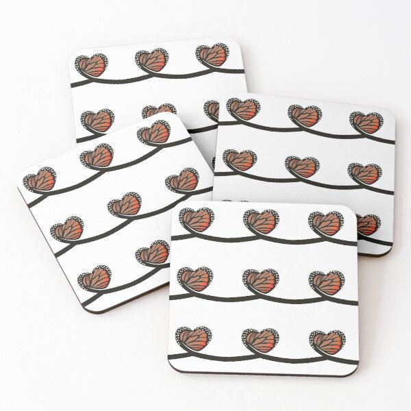 Item preview, Butterfly Heart Pattern designed and sold by Bear-and-Boo.