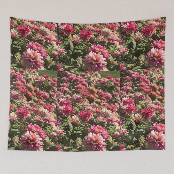 Item preview, Zinnia Flower Sunflower Tribe designed and sold by Kaushal Pal.
