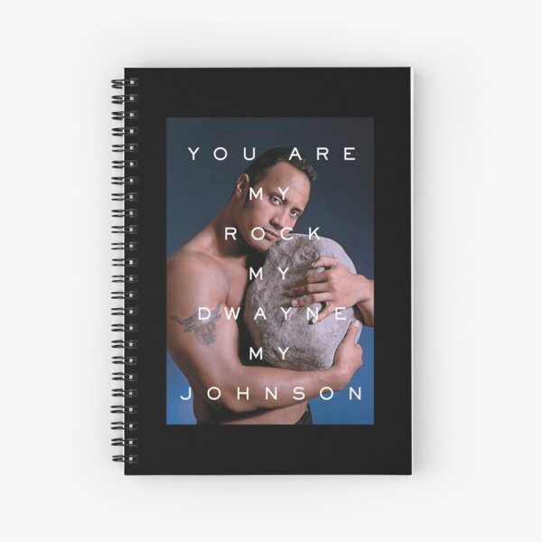 You Are My Rock Spiral Notebook
