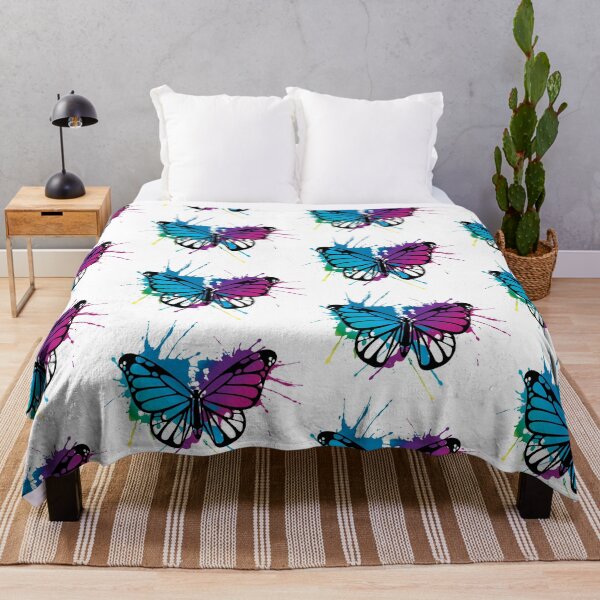 Item preview, Butterfly Splash (Brights) designed and sold by Inktopia-Art.
