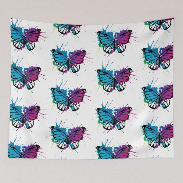Item preview, Butterfly Splash (Brights) designed and sold by Inktopia-Art.