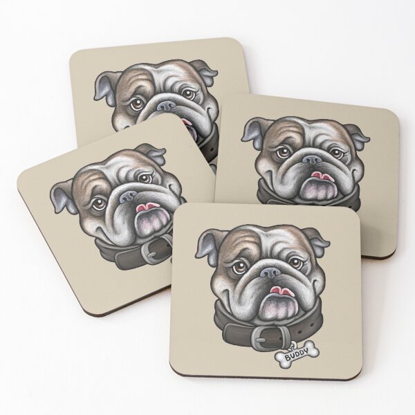 Artikelvorschau, Bulldog Buddy entworfen und verkauft von kraskakreativ.