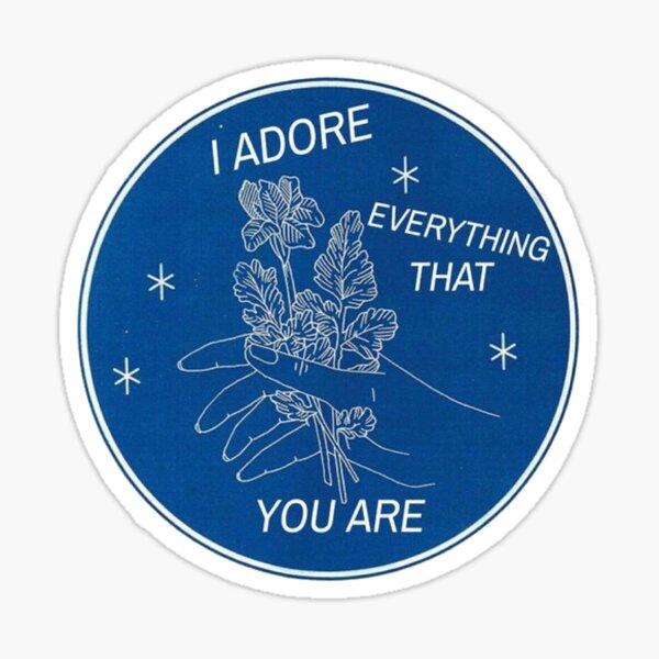 Monstrance Sticker with it's you I adore Sticker for Sale by Brooke  Therese