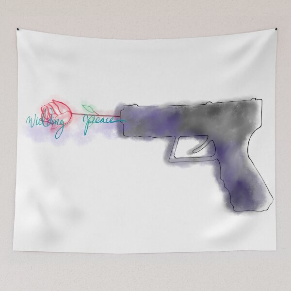 Item preview, wielding peace, no more guns designed and sold by thor811.