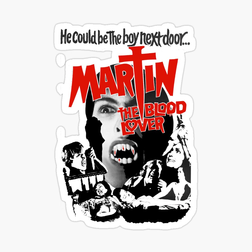 Martin 1977 George A Romero John Amplas Horror movie poster print 