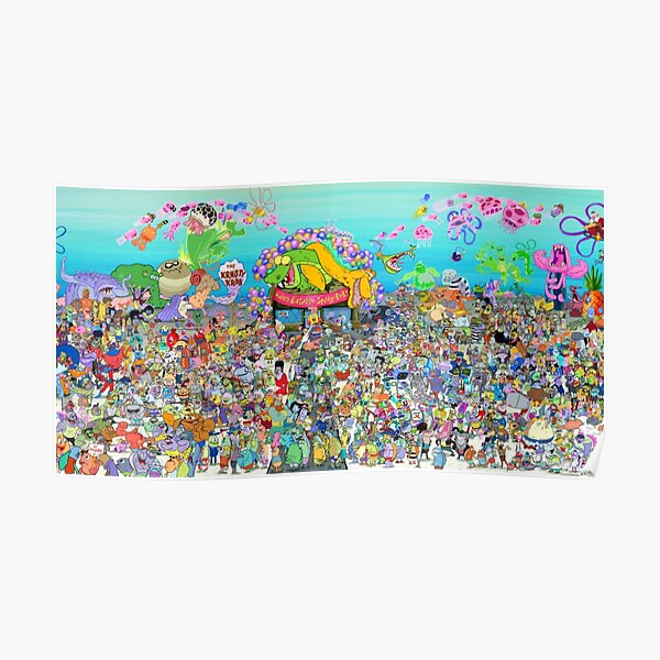 SpongeBob Cast Poster