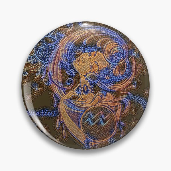 Artikelvorschau, Zodiac Astrology Signs - Aquarius Design Nr.1 entworfen und verkauft von Dubbra.