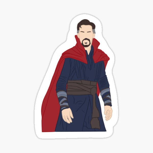 Item preview, Dr. Strange Sticker designed and sold by clarkstickerco.