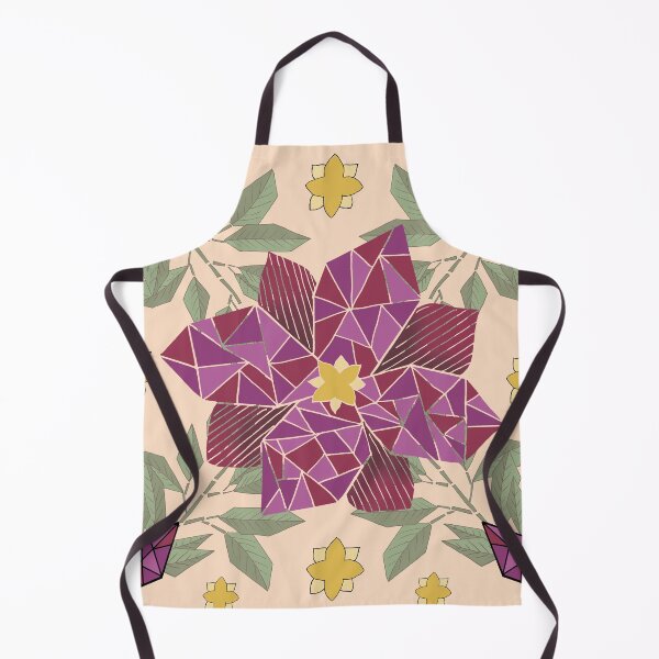 Geo Floral Apron