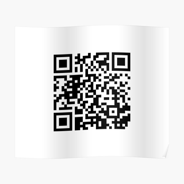 Krusty Krab Pizza Song Qr Code Poster