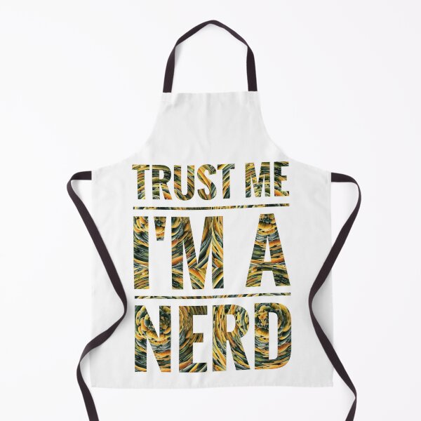 Item preview, Trust Me I'm a Nerd - Hypnotic Orange designed and sold by gphotobox.
