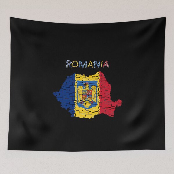 Item preview, Romania Flag - Art design designed and sold by AndiHK.