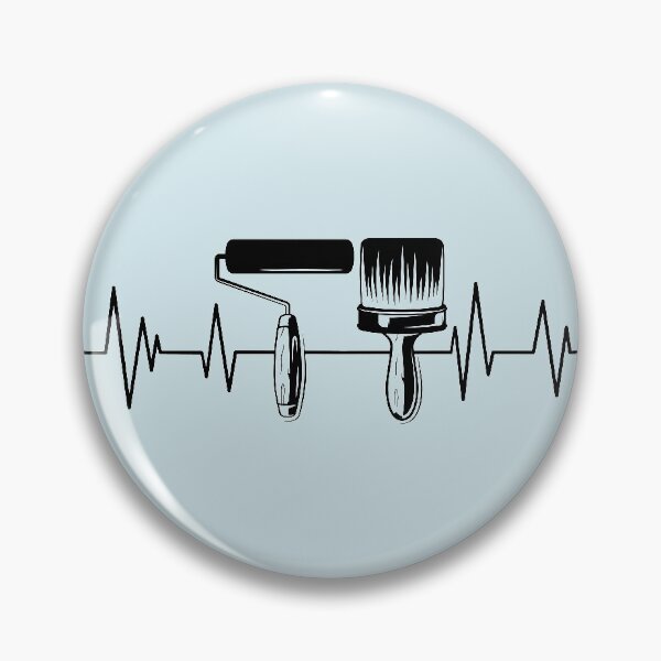 Item preview, dyer heartbeat dye lover paintbrush designed and sold by ELmezz.