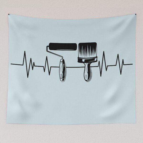 Item preview, dyer heartbeat dye lover paintbrush designed and sold by ELmezz.
