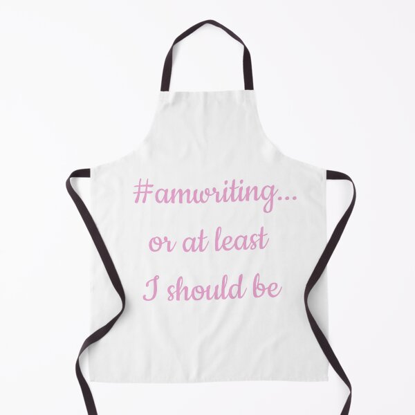 Item preview, #amwriting or at least I should be Pink designed and sold by TeaRoseWriter.